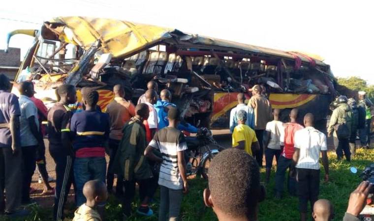 Fatal road accident in Uganda involving several vehicles Fatal road accident in Uganda involving several vehicles