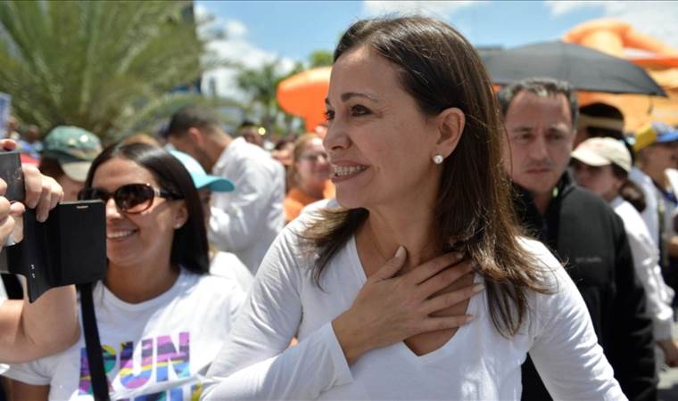 Venezuelan opposition leader says she dedicated Nobel Pr Venezuelan opposition leader says she dedicated Nobel Pr