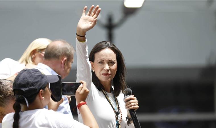 Venezuela opposition leader Machado pushes leadership cl Venezuela opposition leader Machado pushes leadership cl