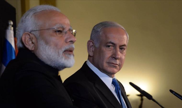 Indian premier lands in Israel to meet Netanyahu, addres Indian premier lands in Israel to meet Netanyahu, addres