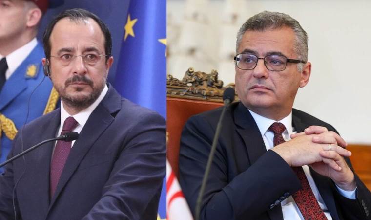 Turkish Cypriot, Greek Cypriot leaders hold talks in buf Turkish Cypriot, Greek Cypriot leaders hold talks in buf